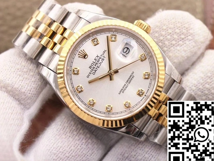 Factory EW Rolex 126233 White Datejust Dial 0515